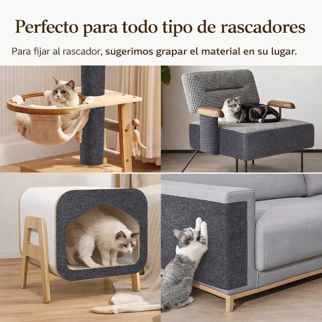 CatGuard™ protege tu sofá sin pelear con tu gato.