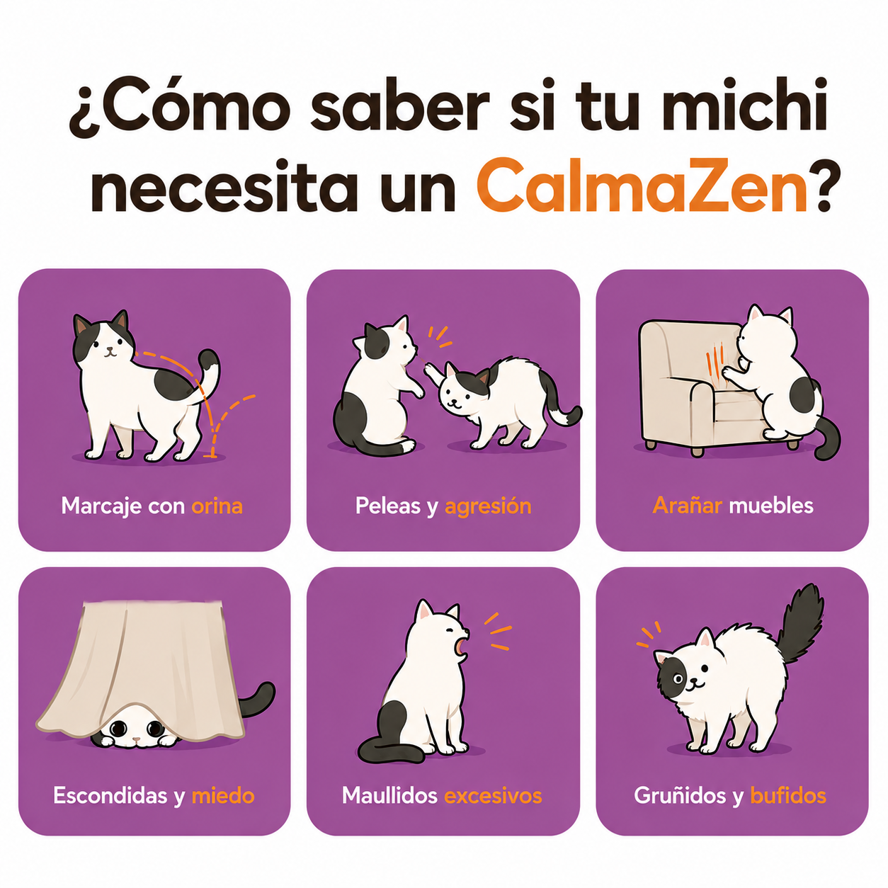 Kit Difusor Calmante para Michis