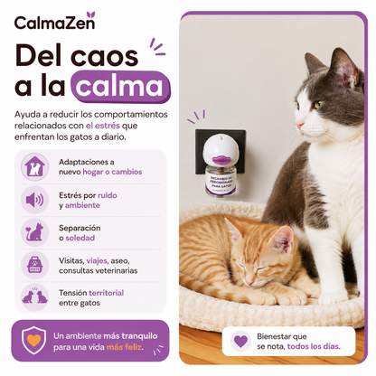 Kit Difusor Calmante para Michis