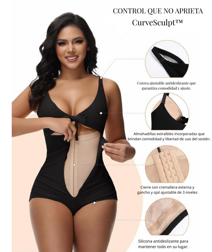 CurveSculpt™ una buena tela SÍ puede moldear sin incomodidad.