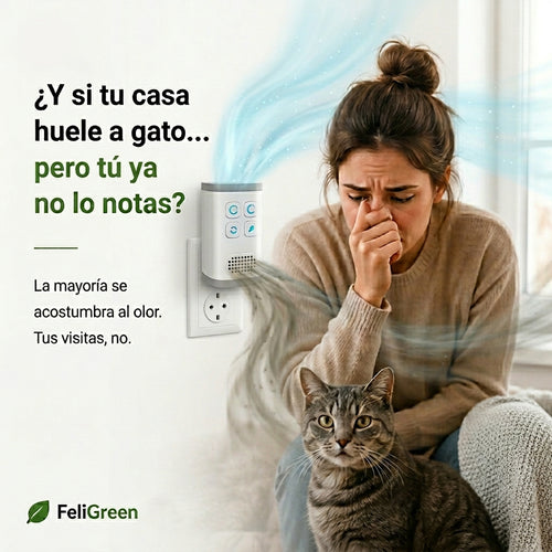 FeliGreen Elimina el mal olor de tu Arenero