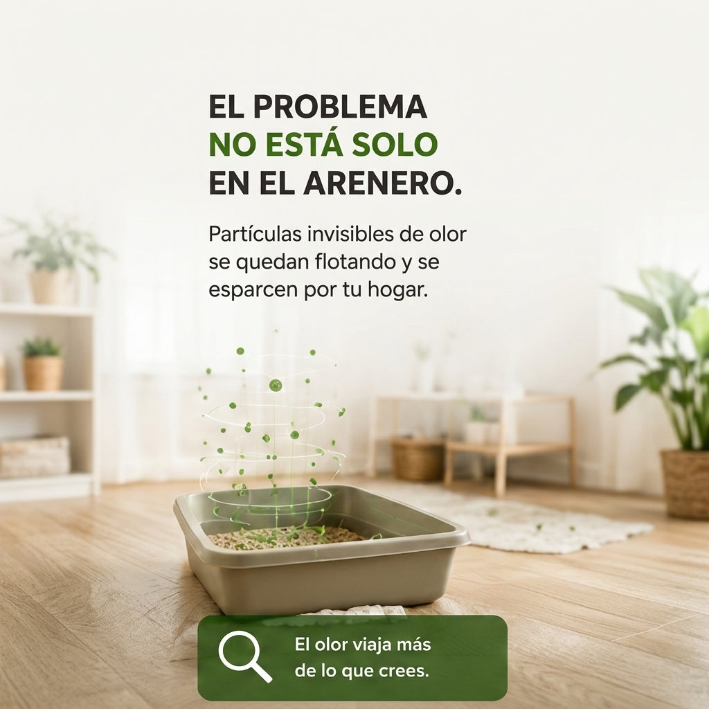 FeliGreen Elimina el mal olor de tu Arenero
