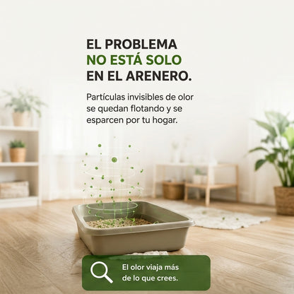 FeliGreen Elimina el mal olor de tu Arenero
